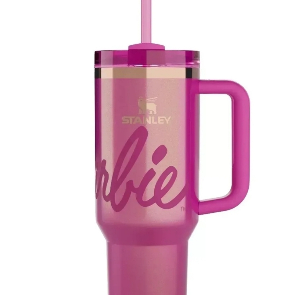 🐰BARBIE X STANLEY40oz ICON QUENCHER LIMITED EDITON. NEW In Box. GENUINE STANLEY - Picture 7 of 8